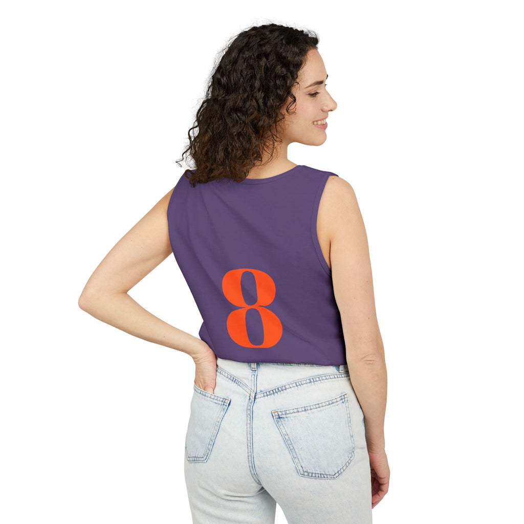 Orioles Vintage Logo Tank Top — Baltimore Baseball Fan Jersey Tank (08 back)