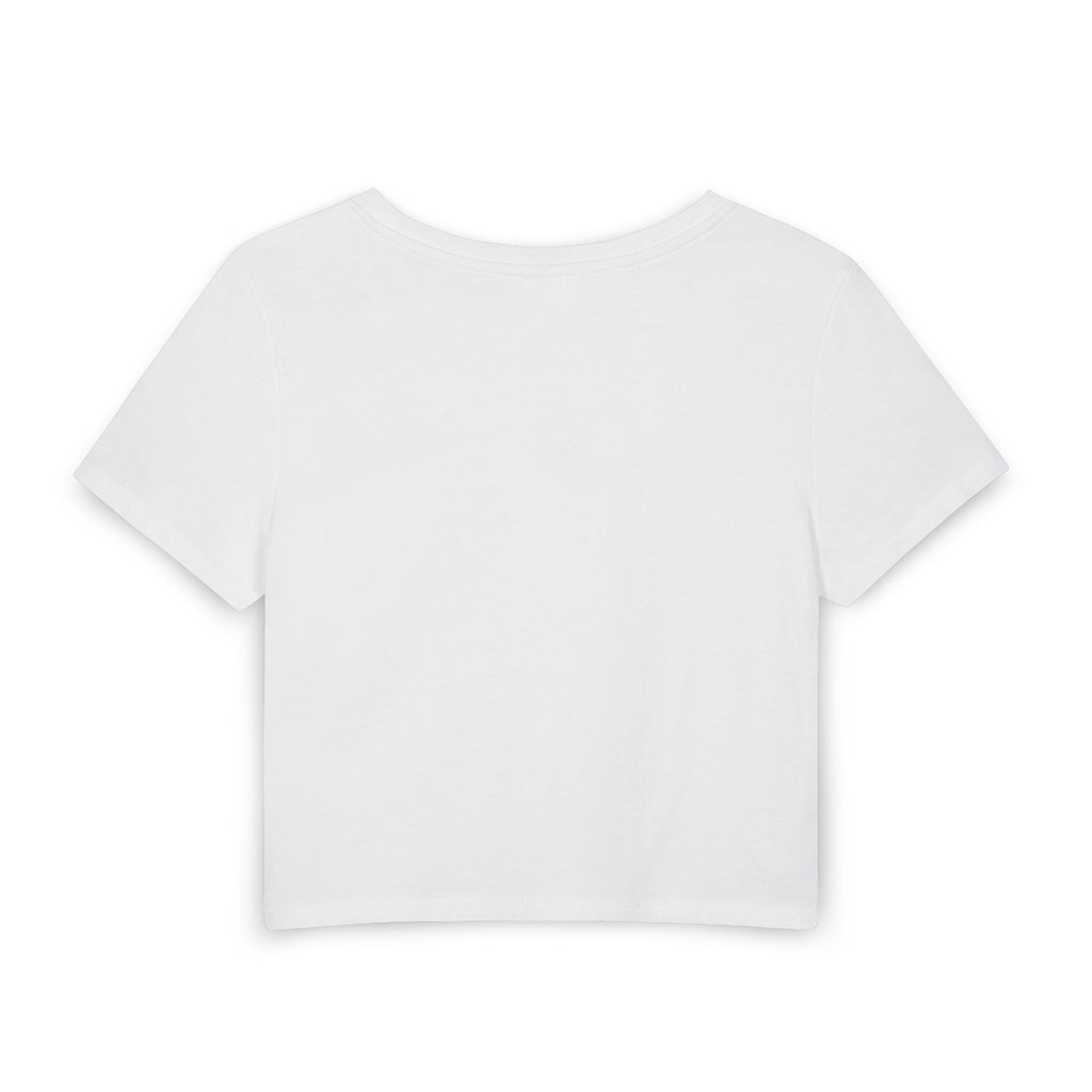 Bird Nation Women's Crop Tee — Baltimore Ravens Inspired Football Fan Shirt