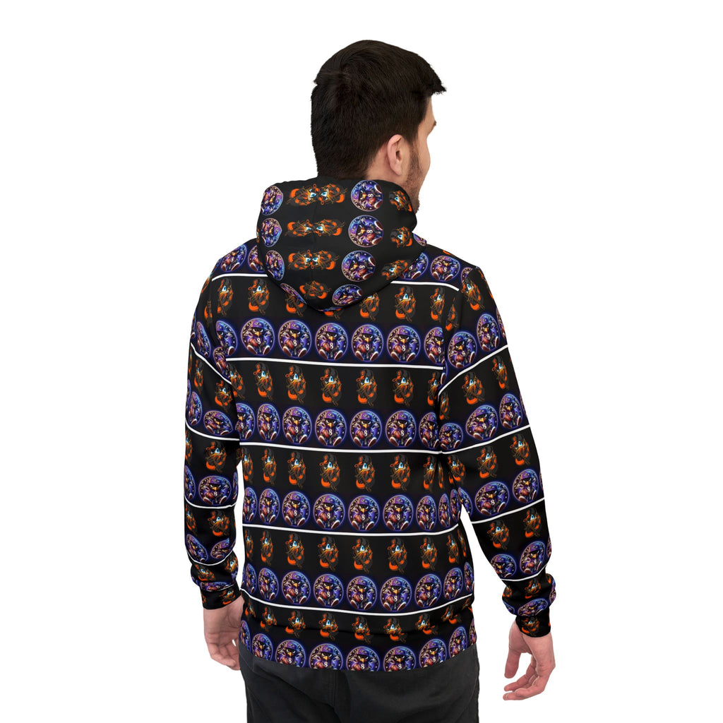 Orioles/Ravens  Athletic Hoodie — Repeating pattern    All-Over Print