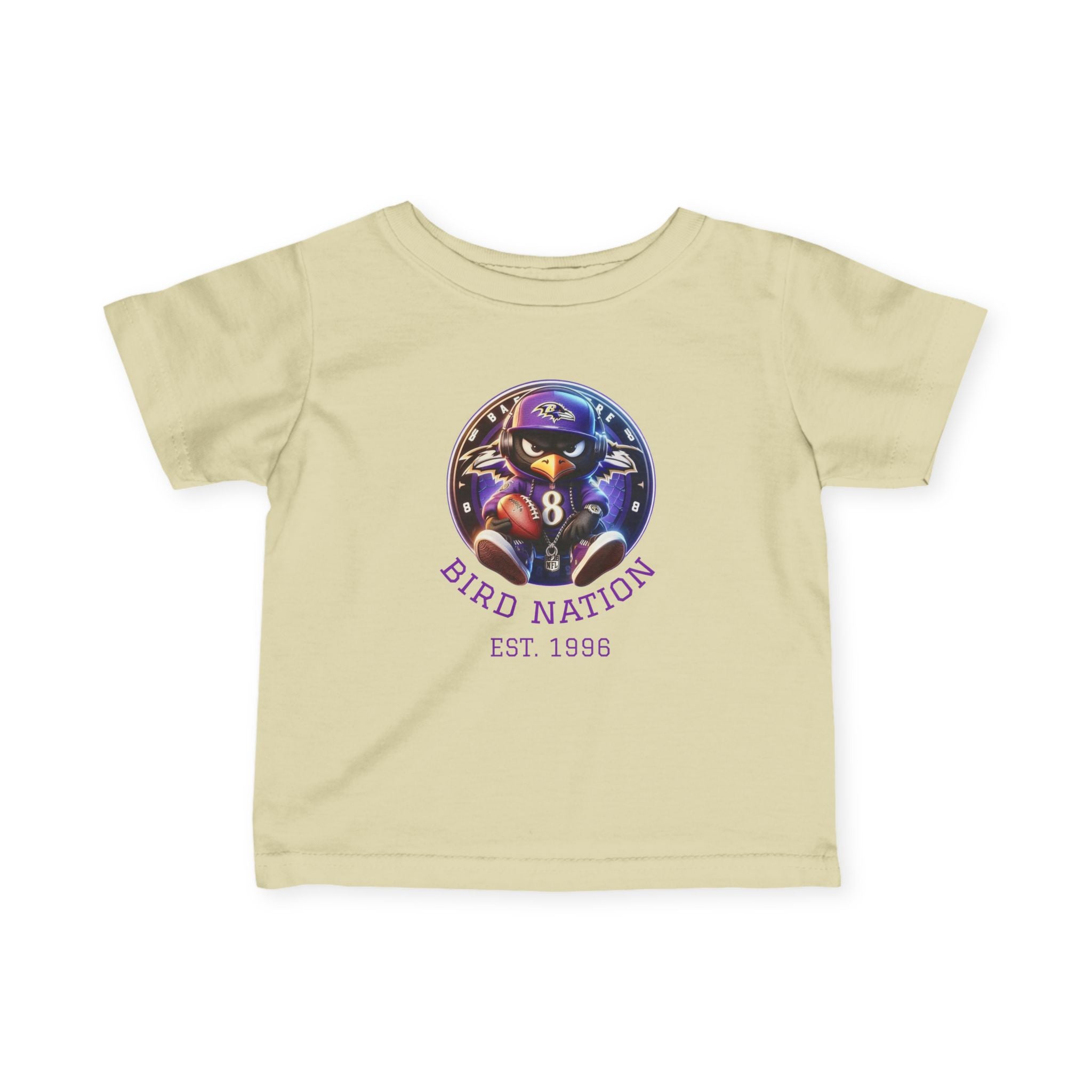 Infant Tee — "Bird Nation" Baby Shirt (Est. 1996)