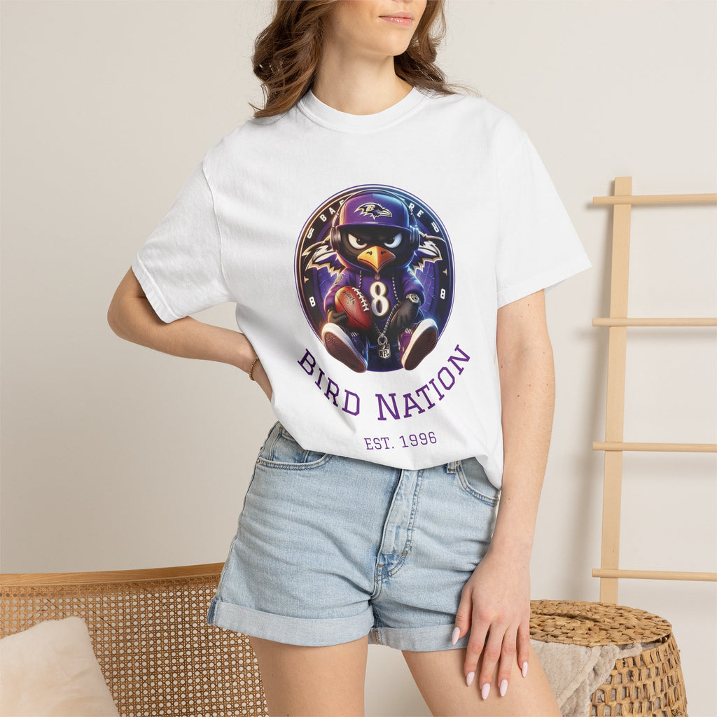 Bird Nation Tee — Vintage Sports Mascot Graphic T-Shirt