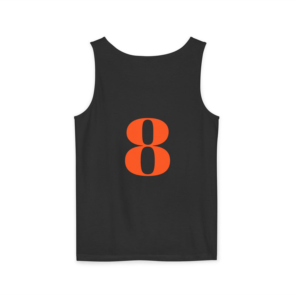 Orioles Vintage Logo Tank Top — Baltimore Baseball Fan Jersey Tank (08 back)