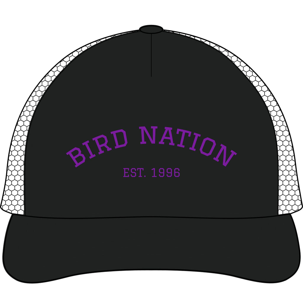 Bird Nation Trucker Cap - "EST. 1996" Embroidered Mesh Hat