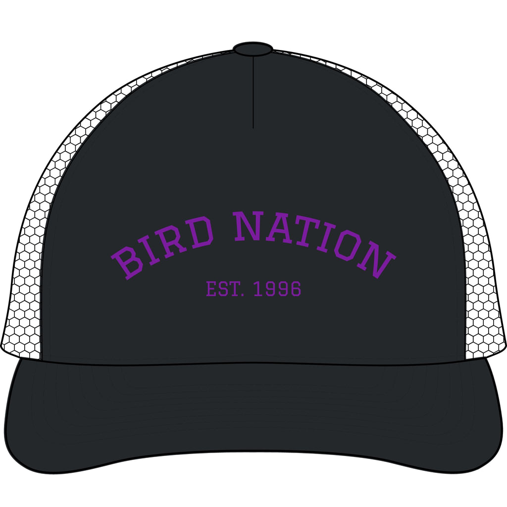 Bird Nation Trucker Cap - "EST. 1996" Embroidered Mesh Hat