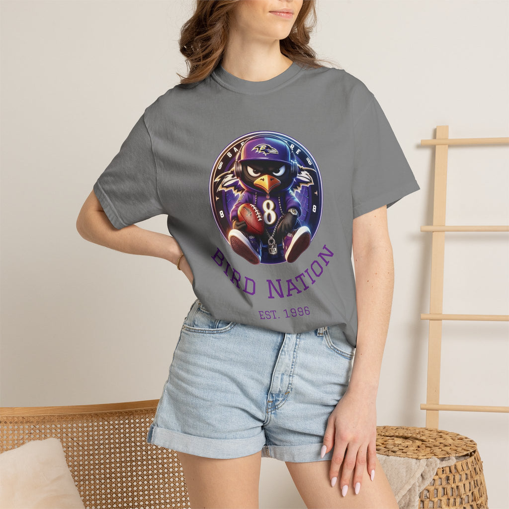 Bird Nation Tee — Vintage Sports Mascot Graphic T-Shirt