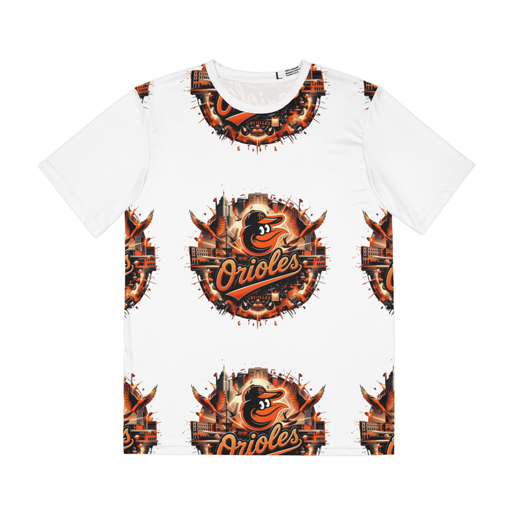 Orioles Retro Logo All-Over Print Tee