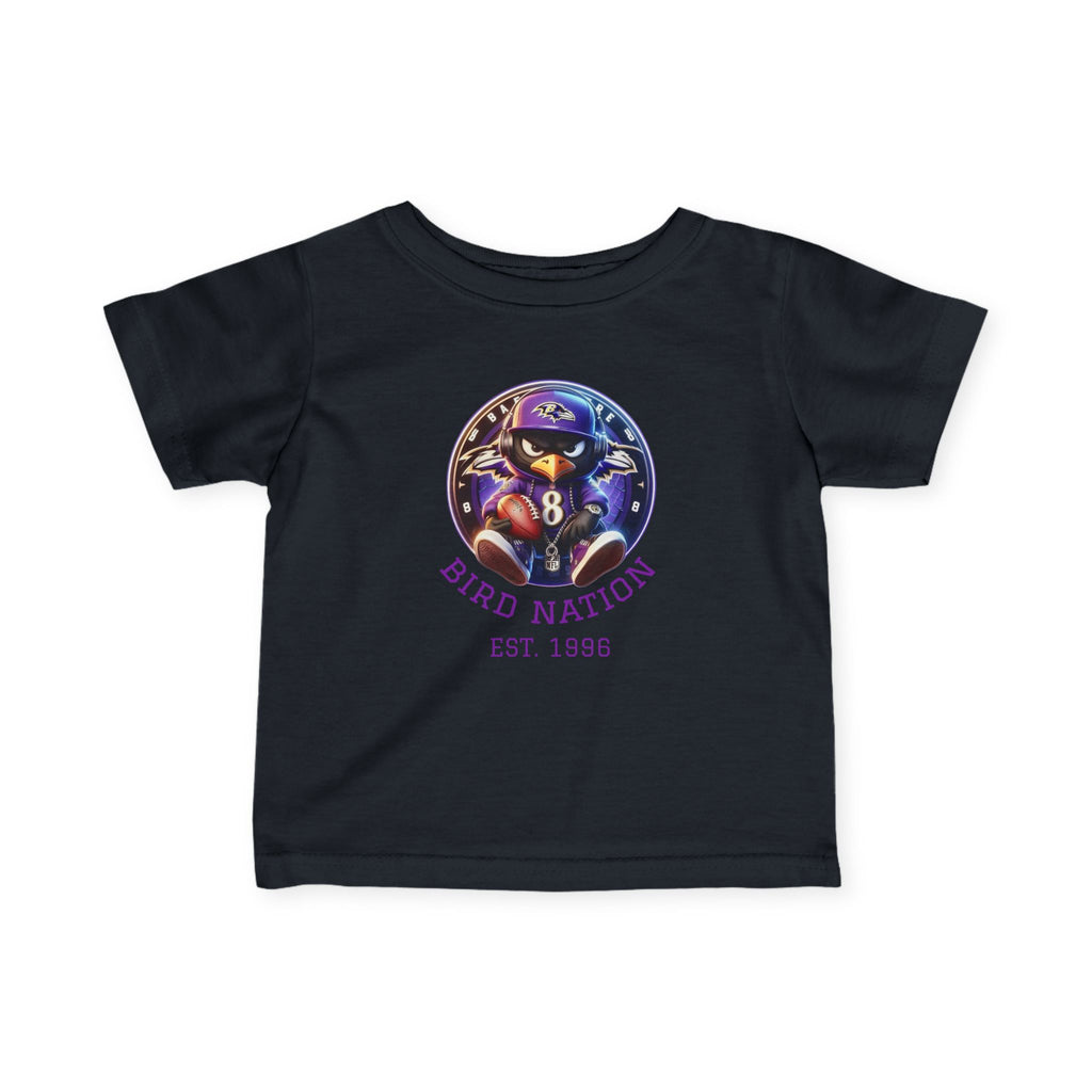 Infant Tee — "Bird Nation" Baby Shirt (Est. 1996)