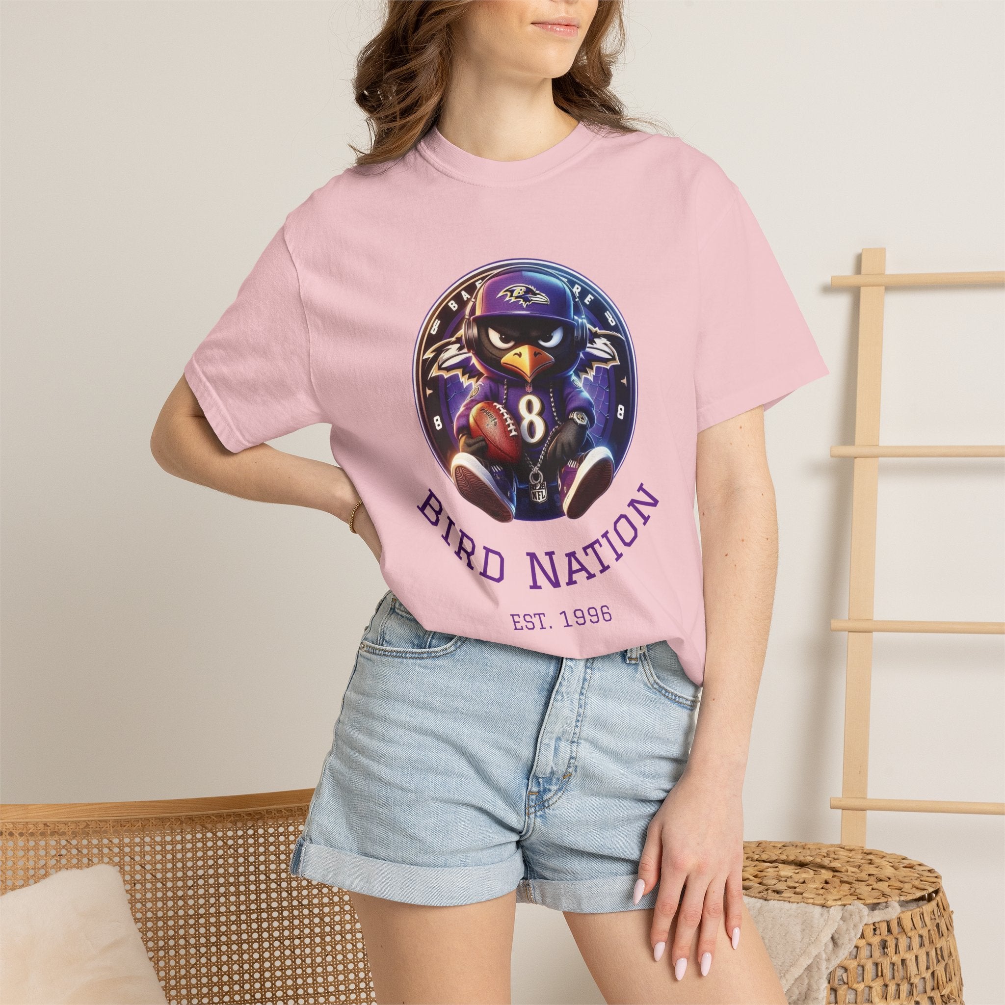 Bird Nation Tee — Vintage Sports Mascot Graphic T-Shirt