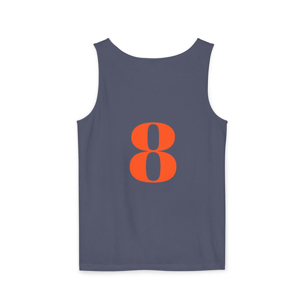 Orioles Vintage Logo Tank Top — Baltimore Baseball Fan Jersey Tank (08 back)