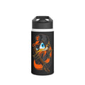 Orioles Mascot Stainless Steel Water Bottle — Insulated Sports Bottle with Cartoon Bird Design