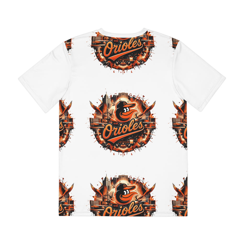 Orioles Retro Logo All-Over Print Tee