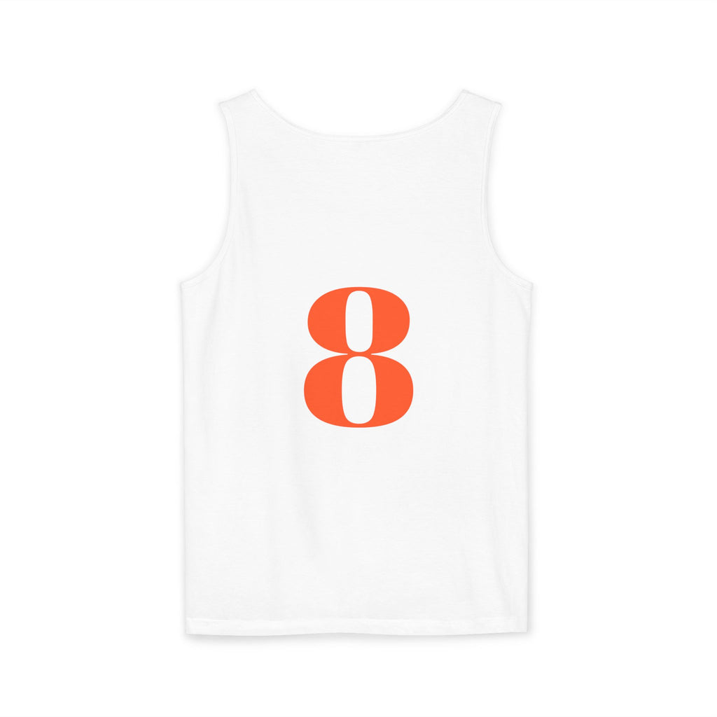 Orioles Vintage Logo Tank Top — Baltimore Baseball Fan Jersey Tank (08 back)