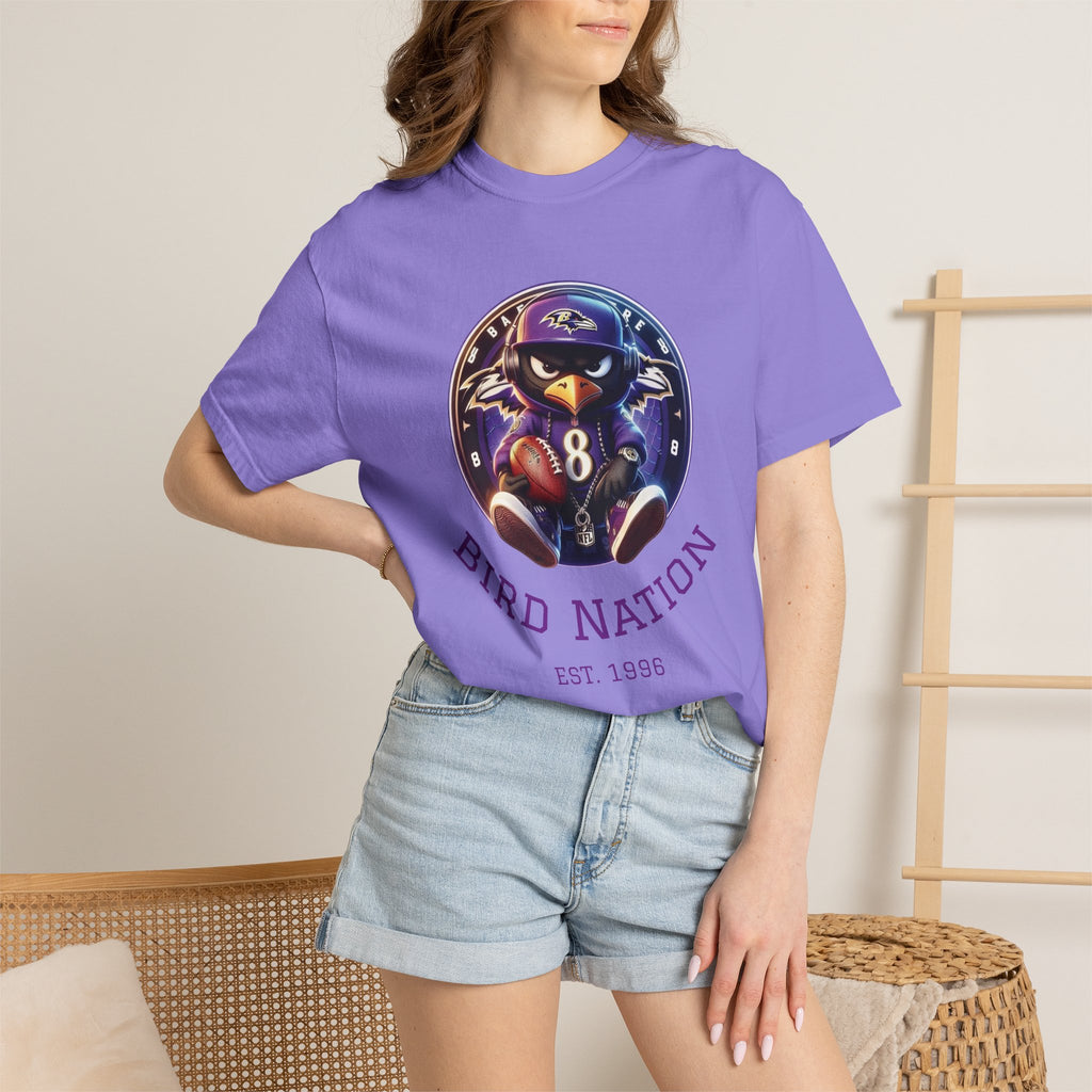 Bird Nation Tee — Vintage Sports Mascot Graphic T-Shirt