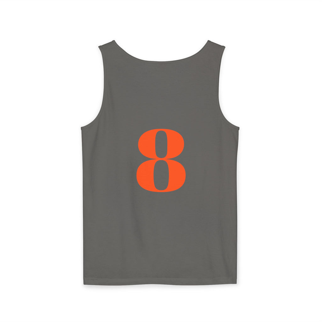 Orioles Vintage Logo Tank Top — Baltimore Baseball Fan Jersey Tank (08 back)