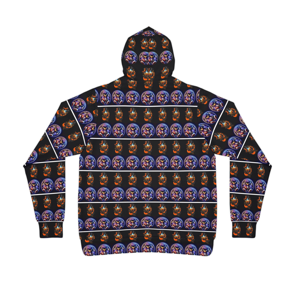 Orioles/Ravens  Athletic Hoodie — Repeating pattern    All-Over Print